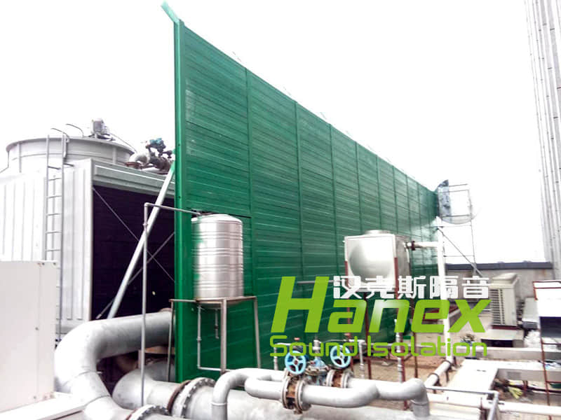 泉州東海灣太古廣場一期冷卻塔隔音屏障